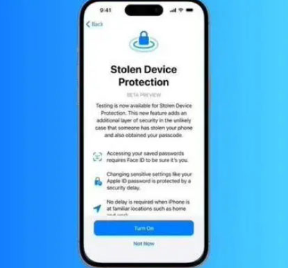 定襄苹果授权维修店分享被盗设备保护功能开启方法 