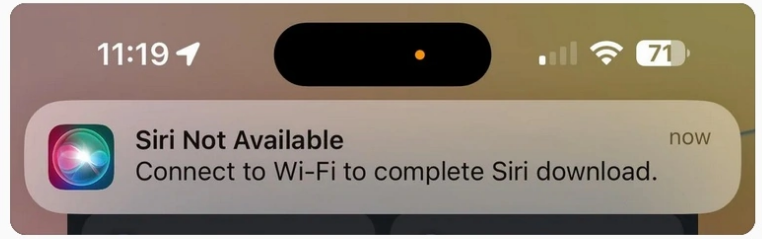 定襄苹果手机维修分享iOS 18.1 Beta 后你的 Siri 能正常使用吗 